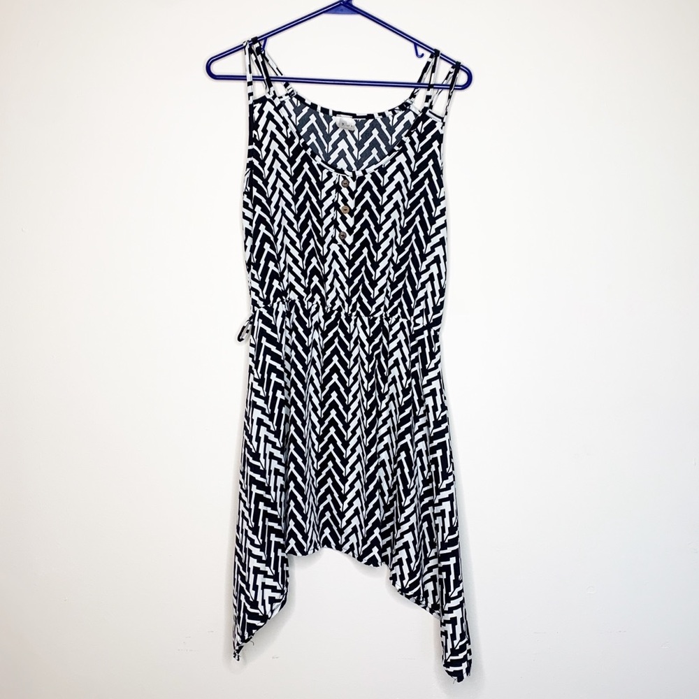 Black and white Misope dress